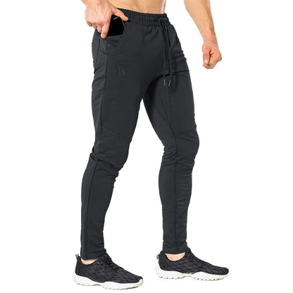 - ZENWILL Mens Tapered Gym Joggers Bottoms, Tracksuit Jogging Running Trousers Sweat Pants with Zip Pocket