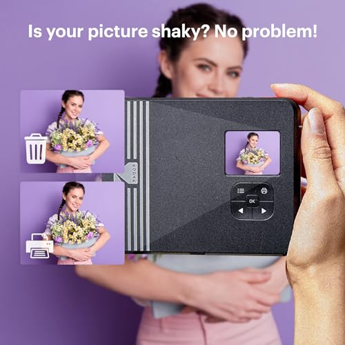 - KODAK Mini Shot 3 Retro 4PASS | 2-in-1 Instant Camera and Photo Printer -
