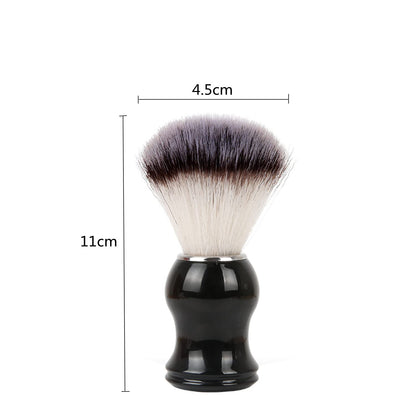 CONGGUAN Shaving Brushe Wooden Handle Nylon Hair Shaving Brush Luxury Exfoliating Synthetic Mens Shaving Brush for Professional Hair Salon Tool Wet Shaving