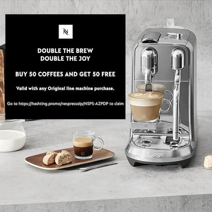 - Nespresso Creatista Plus Automatic Pod Coffee Machine | Milk Frother Wand -
