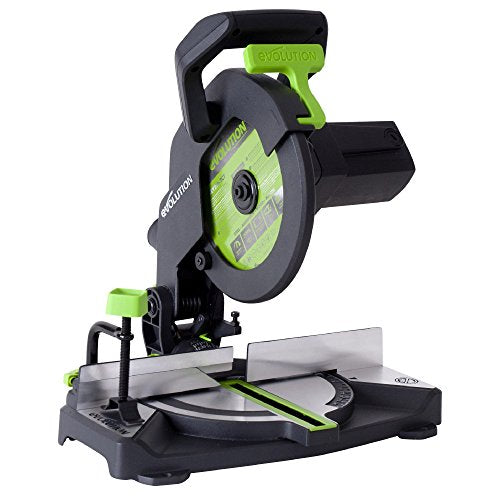 - Evolution Power Tools F210CMS Compound Mitre Saw | Multi-Material Multi-Purpose Cutting -