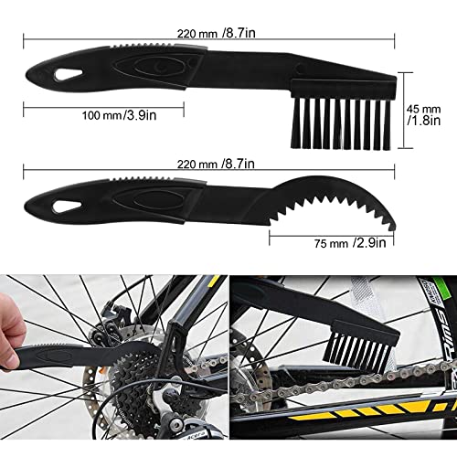 - Oumers 8pcs Bike Cleaning Brush Kit | Bike Chain Cleaner Multi Tool -