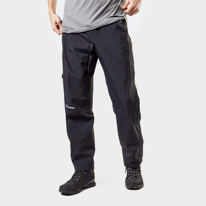 Berghaus Men's Waterproof Maitland Gore-TEX Overtrousers, Waterproof Walking Trousers, Part of The DofE Recommended Kit List, Outdoors Clothing, Black, S