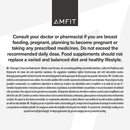 Amazon Brand - Amfit Nutrition Whey Protein Powder, Chocolate Hazelnut Flavour, 33 Servings, 1 kg (Pack of 1)