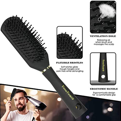 - TimeTinkle Styling Hair Comb and Brush Set for Men | Men's Hair Comb -