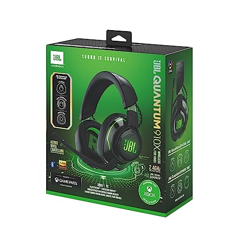 - JBL Quantum 910X Wireless Bluetooth Gaming Headset | Microphone for Xbox | Compatible with Other Consoles | 37 Hour Battery Life -