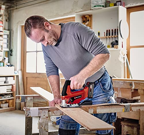 - Einhell Power X-Change 18V Cordless Jigsaw | Battery Powered Electric Saw -