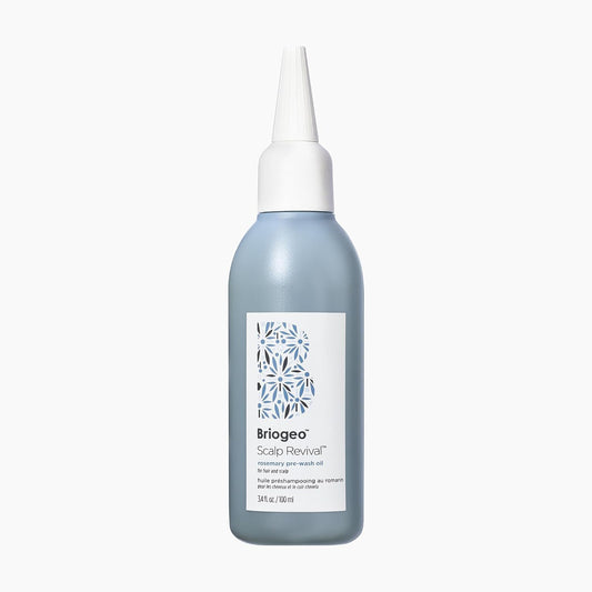 Briogeo Scalp Revival Rosemary Pre-Wash Oil for Hair and Scalp, Dry Scalp Treatment, 100ml