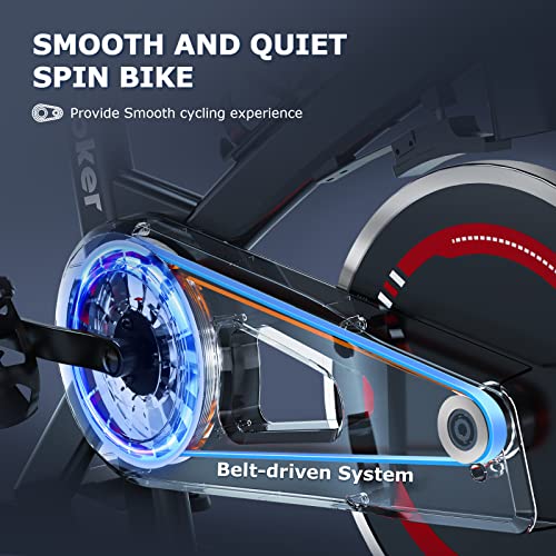 - Wenoker Exercise Bike Indoor Cycling, Exercise Equipment for Home Gym