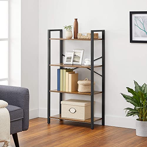 - VASAGLE 4 Tier Shelf Bookcase -