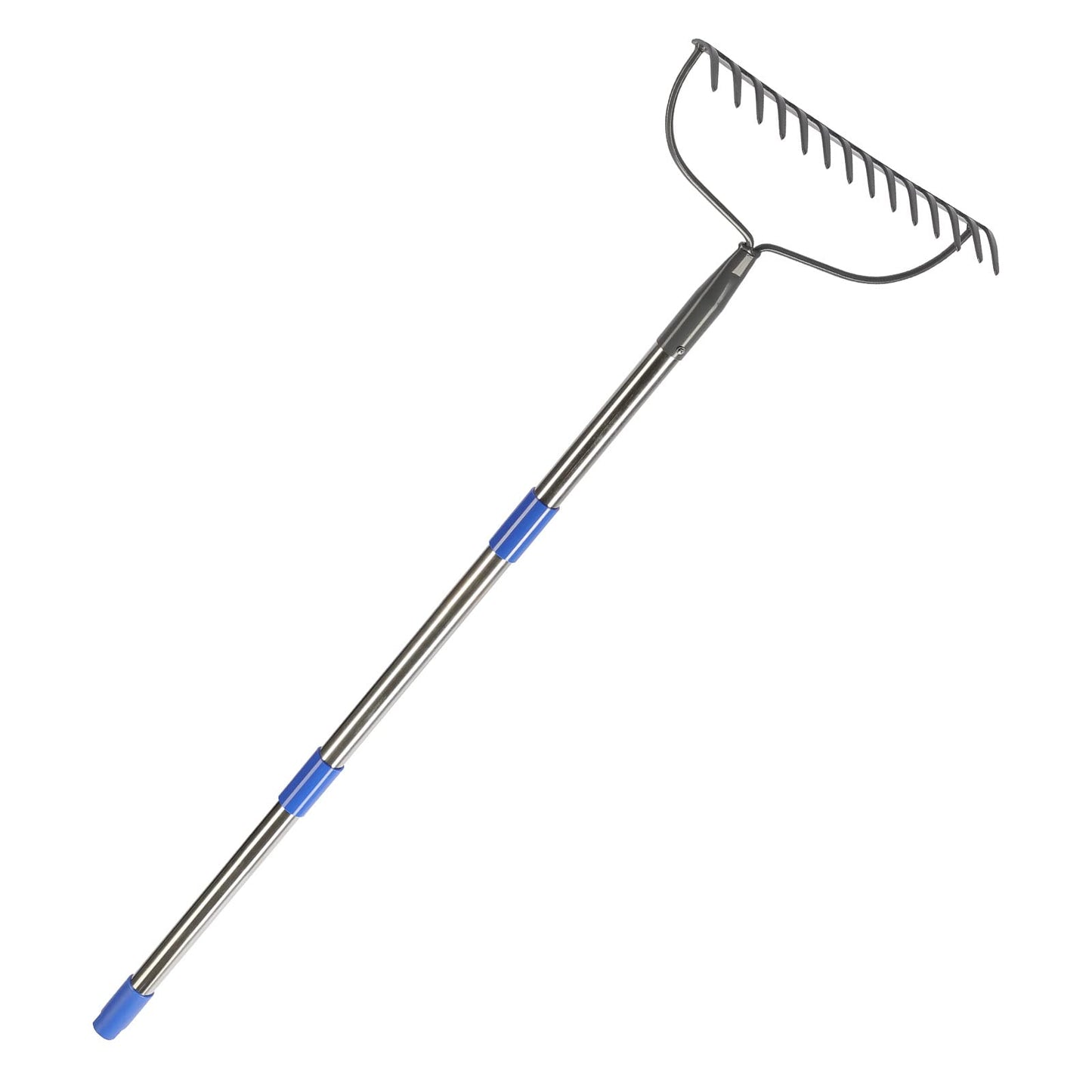 - MIYA Garden Rakes | Long 152CM Handle | Heavy Duty 14 Tines Rake -