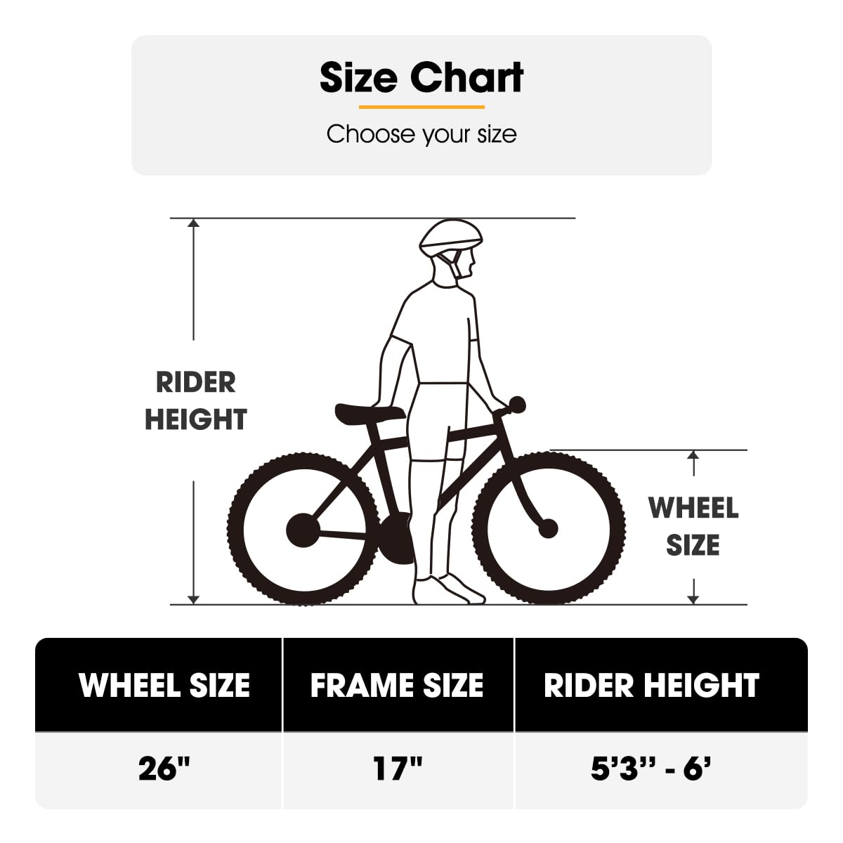 - Hiland 26 Inch Mountain Bike, 21 Speed MTB Bicycle with High Carbon Steel Frame, Suspension Fork, Dual-Disc Brake, for Adult youth, Men Womens Bikes orange black