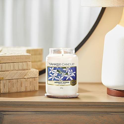 - Yankee Candle Scented Candle, Midnight Jasmine Large Jar Candle, Gifts for Women
