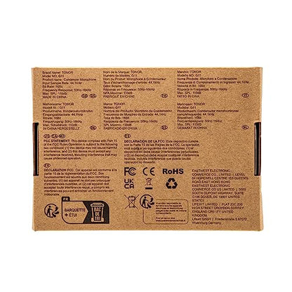 - TONOR USB Conference Microphone | Omnidirectional Boundary Condenser | PC Microphone -