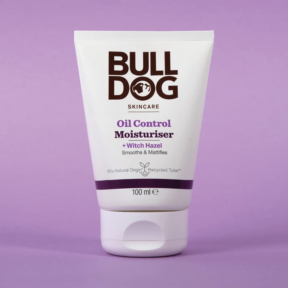 BULLDOG SKINCARE - Oil Control Moisuriser For Men Smooths and Mattifies 100 ml