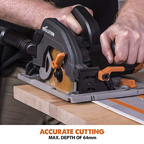 - Evolution Power Tools R185CCS Circular Saw | TCT Multi-Material Blade -