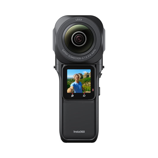 - Insta360 ONE RS 1-Inch 360 Edition | 6K 360 Camera with Dual 1-Inch Sensors | Co-Engineered with Leica | 21MP Photo | FlowState Stabilization -