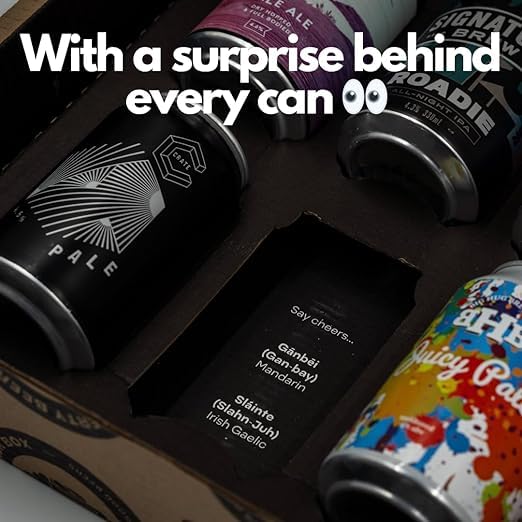 - Premium IPA/Pale Ale Cheers Dad Beer Gift Hamper | 10 Independent Craft Beers -