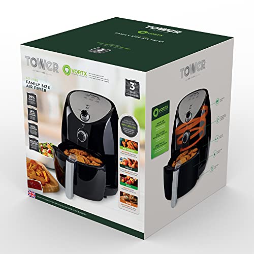 - Tower T17021 | Family Size | Air Fryer | Rapid Air Circulation -