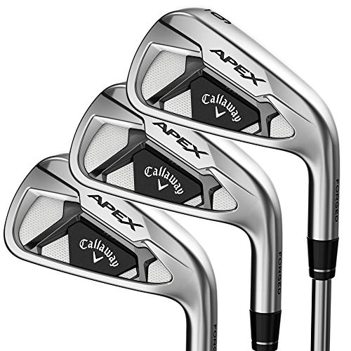 Callaway Golf 2021 Apex Iron Set (Set of 8 Clubs: 4-PW+AW, Left-Handed, Graphite, Regular)