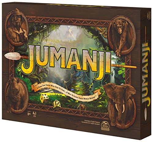 - Jumanji The Game | The Classic Adventure Board Game for Kids and Families -
