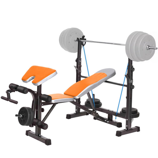 - HAKENO Weight Bench with Squat Rack | Adjustable Olympic Weight Bench -