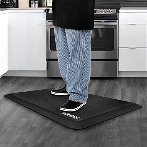 - Duronic Anti-Fatigue Mat DM-MAT1 Ergonomic Design for Home | Office Sit Stand Desk Floor Mat | Waterproof Standing With Memory Foam -