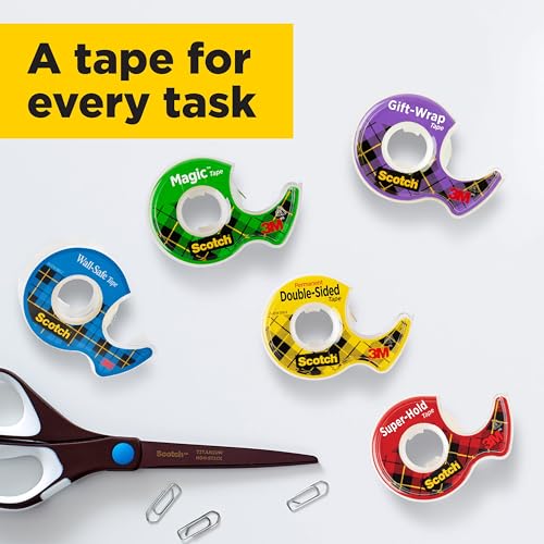 - Scotch Magic Tape | 4 Rolls | 19 mm x 33 m | General Purpose Sticky Tape | For Document Repair, Labelling & Sealing -