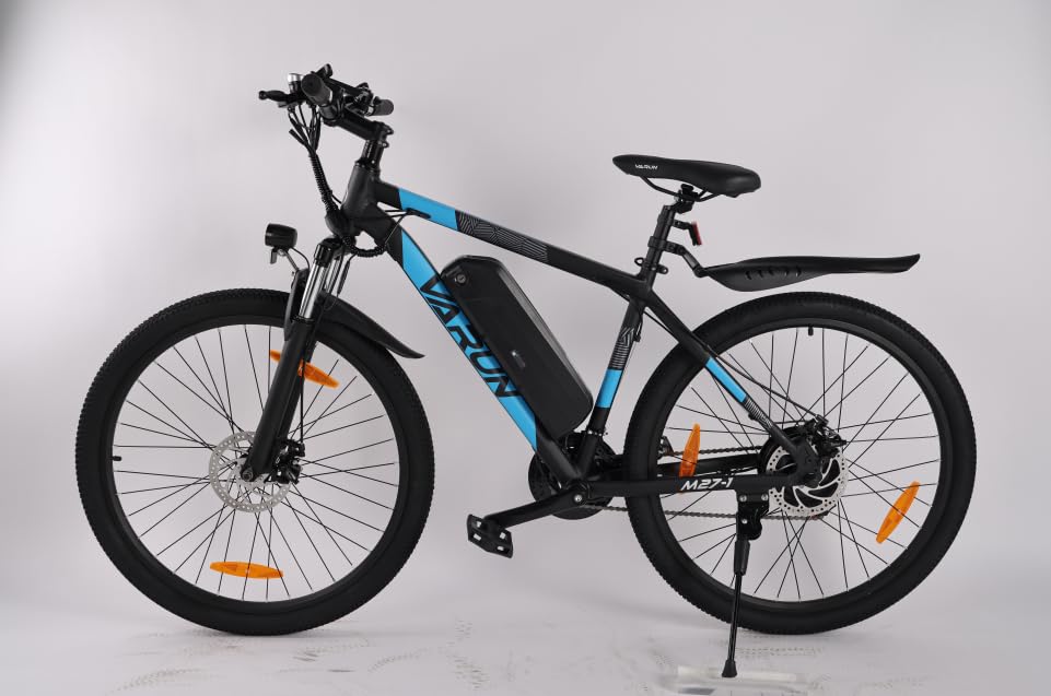 - VARUN Electric Bikes for Adults, 27.5" Electric Mountain Bike- E bike- with 48V/13Ah Lithium Battery -