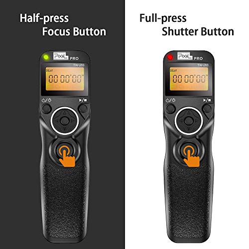 - PIXEL TW-283 DC2 | Wireless Remote Shutter Release | 2.4G Timer | Remote Control -
