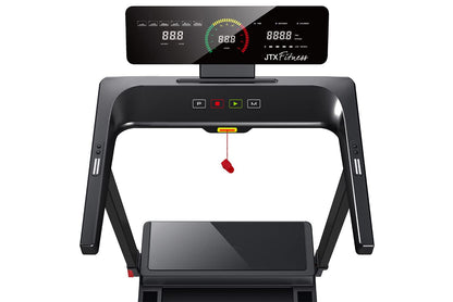 - JTX Slimline Flat Folding Treadmill | Ready Assembled | 16kph | Compact, Motorised Running Machine -
