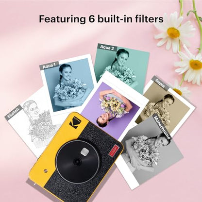 - KODAK Mini Shot 3 Retro 4PASS | 2-in-1 Instant Camera and Photo Printer -