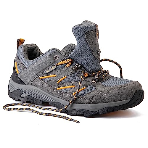 - SILENTCARE Walking Shoes | Mens Waterproof Low Rise Hiking Shoes -