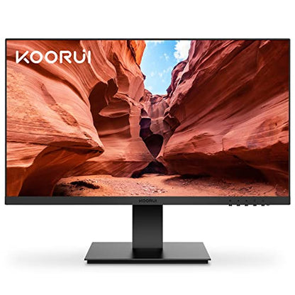 - KOORUI 24 Inch FHD Monitor, Ultra-slim Bezels | 75Hz | VA Display | 5ms -