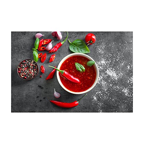 Crucials Extra Hot Chilli Squeezy Sauce 500ml (Pack of 3)