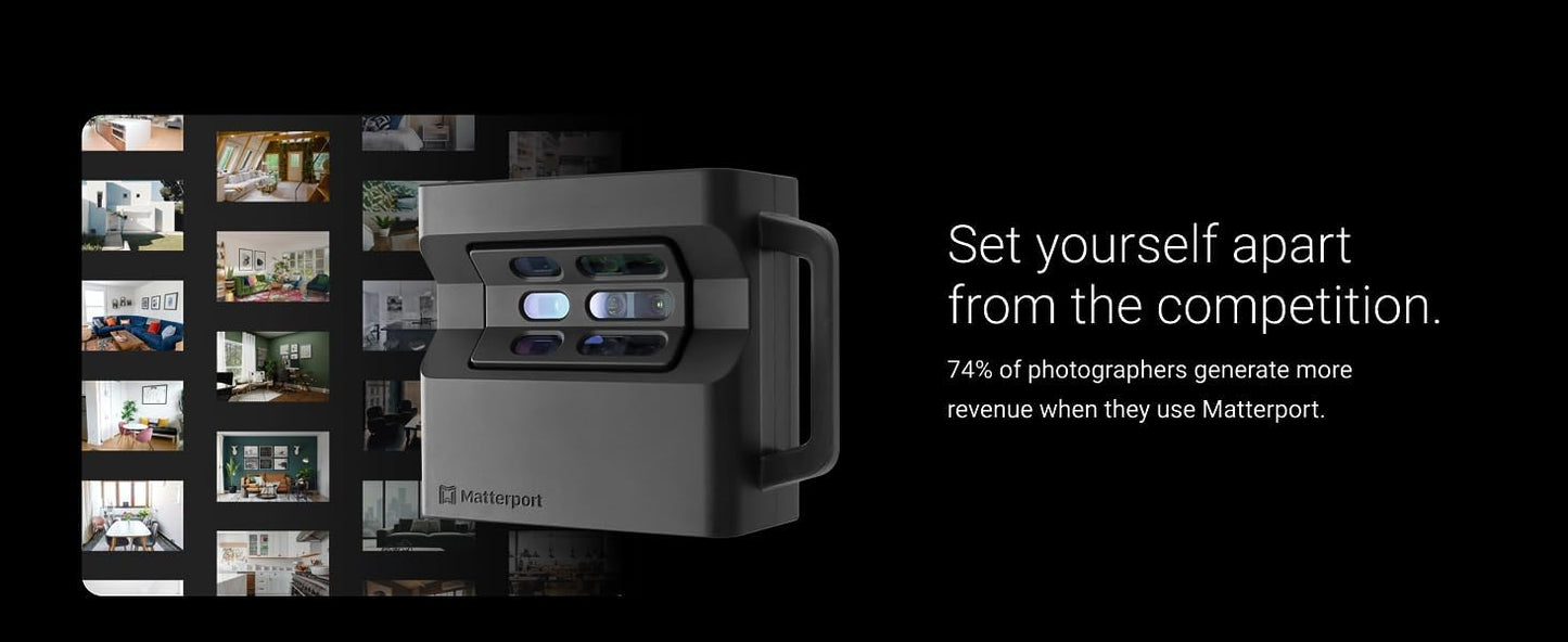 - Matterport Pro2 3D Camera | High Precision for Virtual Tours | 3D Mapping | Digital Surveys -