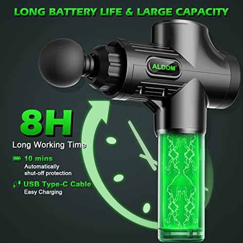 - Muscle Massage Gun| Deep Tissue 30 Speeds Handheld Electric Massager -