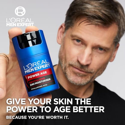- L'Oréal Men Expert Power Age Moisturiser | Hydrating & Revitalising -