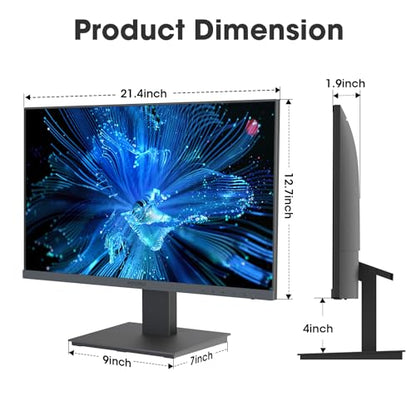 - KOORUI 24 Inch FHD Monitor, Ultra-slim Bezels | 75Hz | VA Display | 5ms -