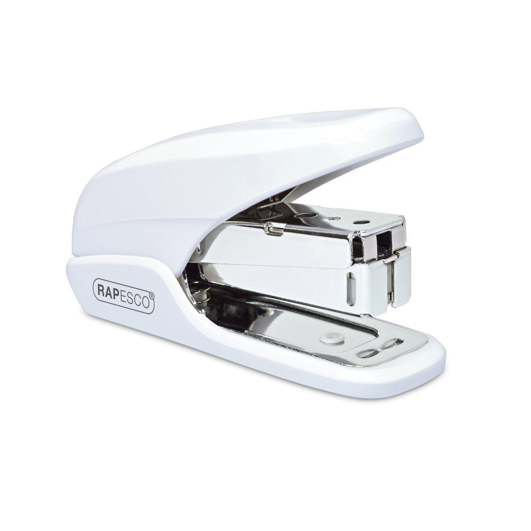 - Rapesco 1310 Stapler | X5-Mini Less Effort | White -