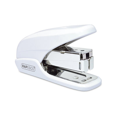 - Rapesco 1310 Stapler | X5-Mini Less Effort | White -