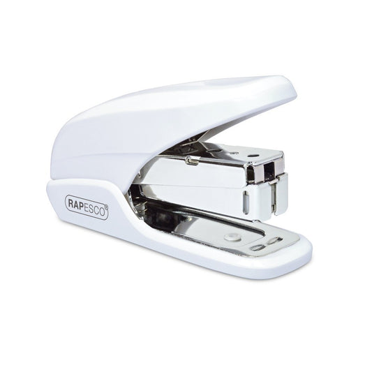 - Rapesco 1310 Stapler | X5-Mini Less Effort | White -