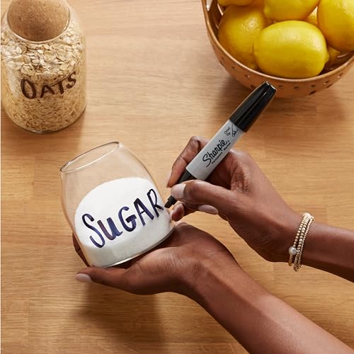 - Sharpie Permanent Markers | Chisel Tip | Black | 2 Count -