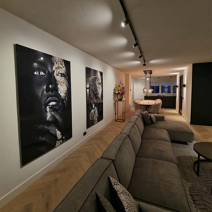 - Qazqa | Modern Rail System Black 5 Spotbar I Spotlight Bars 1-Phase | Jeana | Suitable for LED GU10 | 5 Spotway Light -