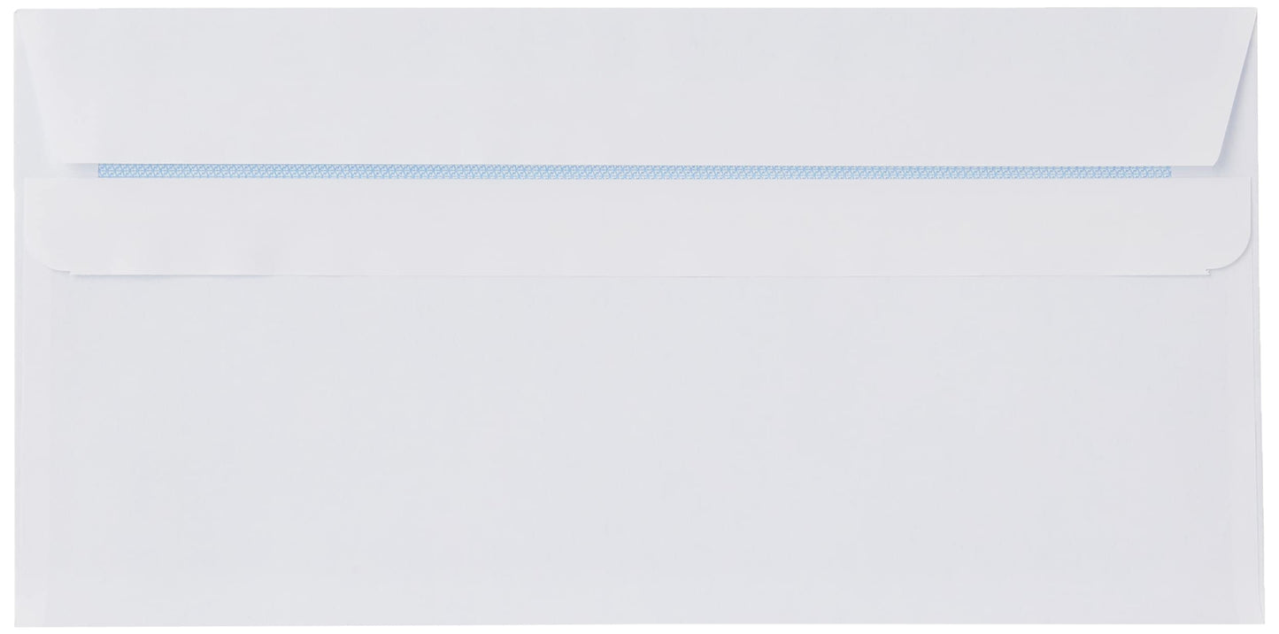 Blake Purely Everyday DL 110 x 220 mm 90 gsm Self Seal Wallet Envelopes (13882/100 PR) White - 100 Count ( Pack of 1)