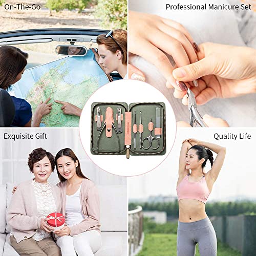 - Manicure Set | Nail Clipper Set | 7 in 1 Professional Manicure Pedicure Set -