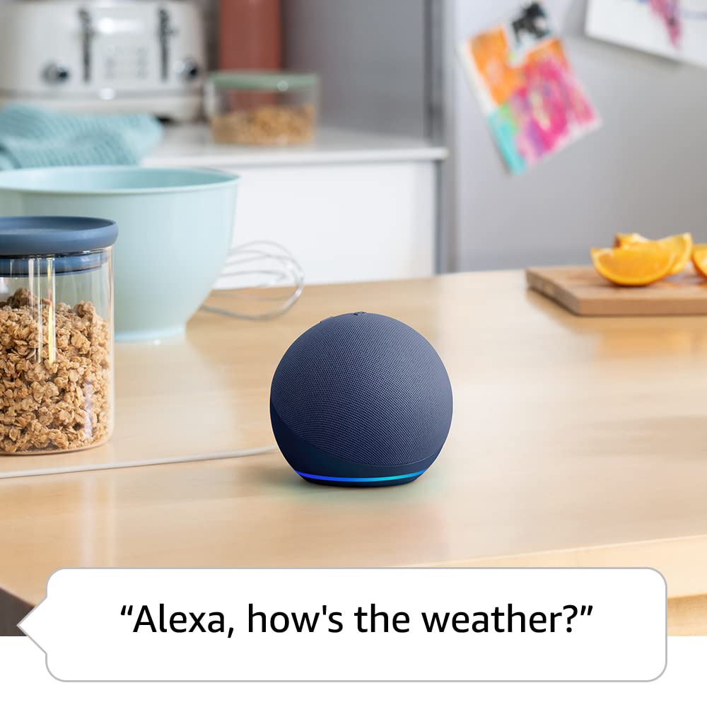 - Echo Dot (5th generation, 2022 release) | Big vibrant sound Wi-Fi and Bluetooth Smart Speaker -