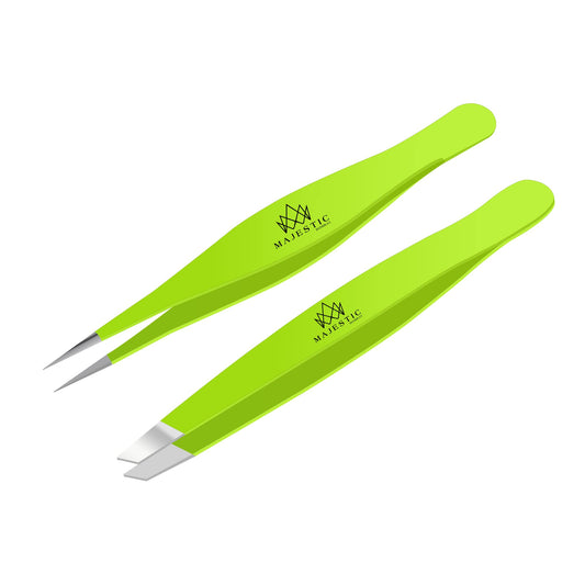 - Majestic Bombay Fine Point + Slant Tweezers for Men –