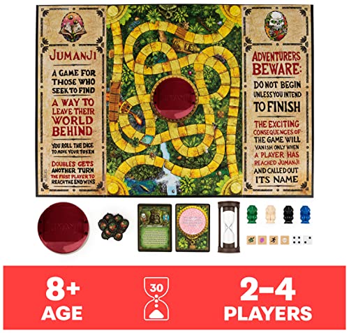 - Jumanji The Game | The Classic Adventure Board Game for Kids and Families -