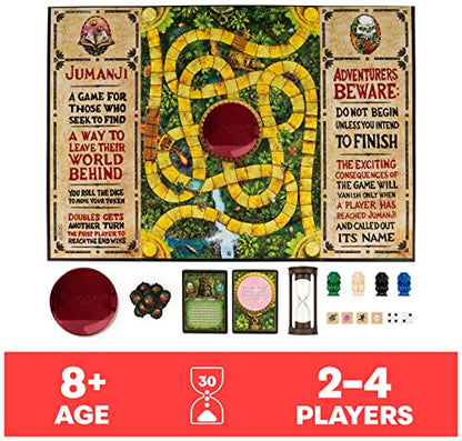 - Jumanji The Game | The Classic Adventure Board Game for Kids and Families -